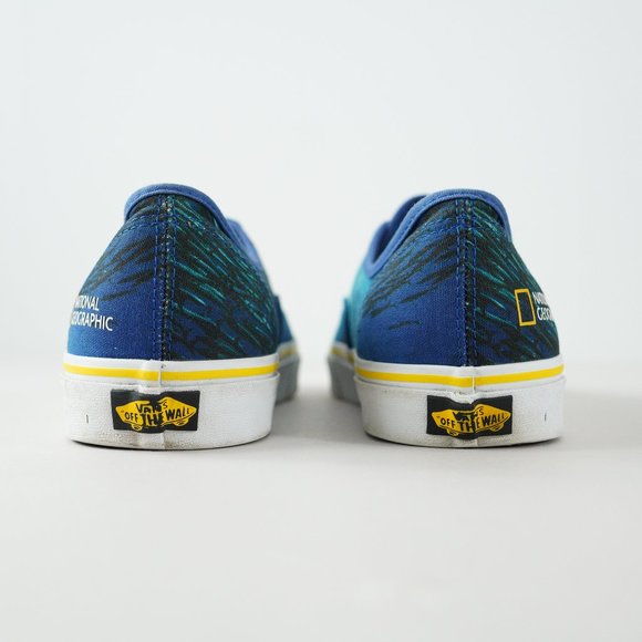 Vans Classic National Geographic Era Ocean Blue Shoes Mens Size 11.5 VN0A2Z5I002 - Picture 5 of 16